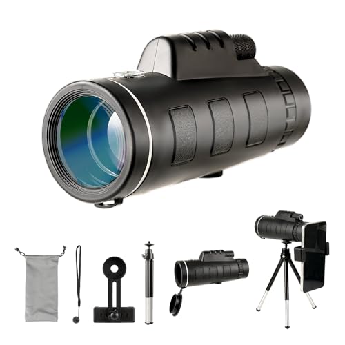 Outdoor Monocular Telescope, 80 * 100 High-Definition High