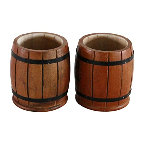 2x/セット鉛筆収納オーガナイザースタイリッシュな木製ペンホルダーオフィスデスクオーガナイザー化粧ブラシ収納ボックス鉛筆ポットギフト