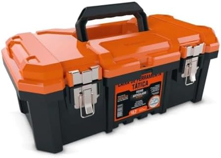 Caixa De Ferramentas Tática Lrja Com Fecho De Metal 18,3 Polegada...