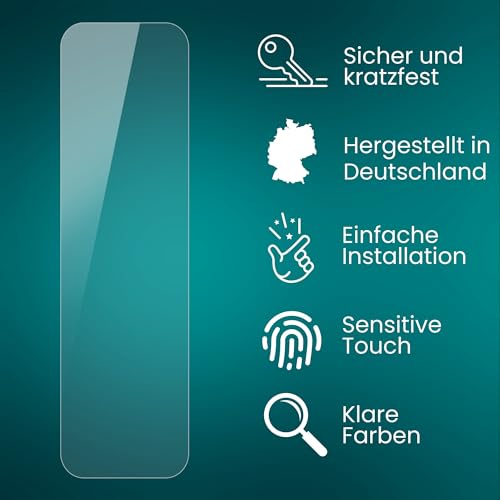 atFoliX Schutzfolie kompatibel mit Garmin Vivosmart 3 Folie, ultraklare und flexible FX Displayschutzfolie (3X)