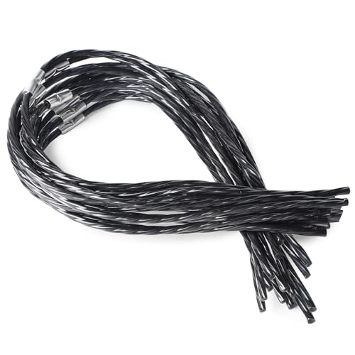 SWAWIS 36 Piezas Hilo Desbrozadora Compatible con Bosch AFS 23-37 Hilo para Desbrozadora F016800431 3,5 mm/37 cm Accesorios Desbrozadora Recambios Desbrozadoras