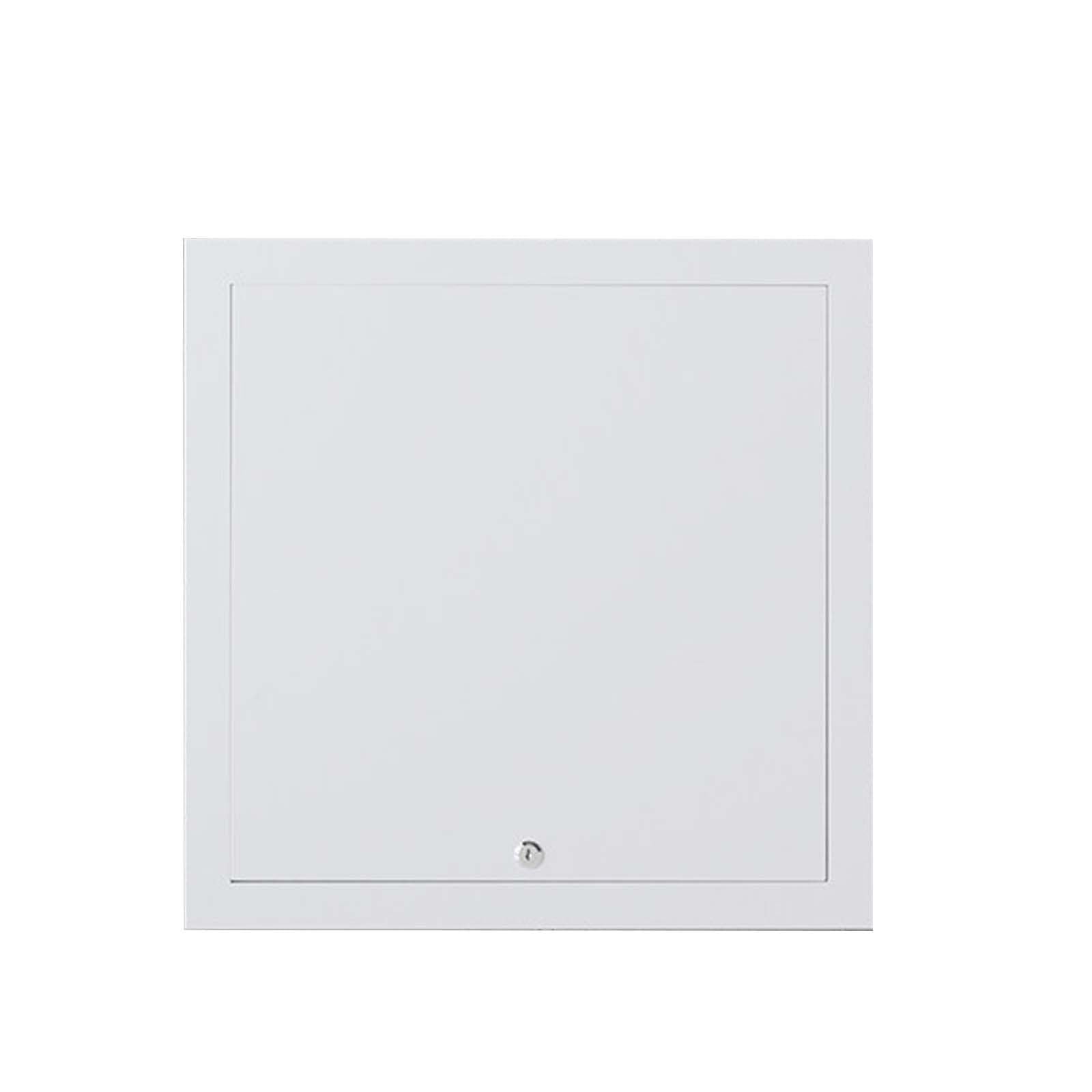 Lomxibaleek One Color 15X15, 30X30, 50X50 Cm Access Panel For Drywall，Lockable Steel Door，Shaft Crawl Space Door，Drywall For Plumbing, Wiring（Without A Key）(50X50cm/20X20in)
