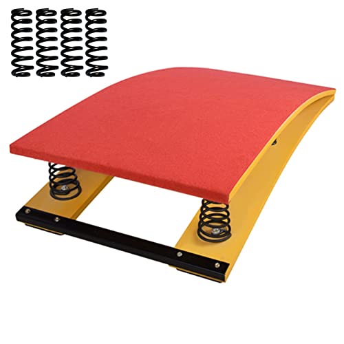 4 Gimnasia De Primavera para Jóvenes Y Niños, Equipo Bosport De Primavera De Tamaño Junior para Gimnasios En Casa Bóvedas Yogload 65 Kg / 143 LB (Rojo)