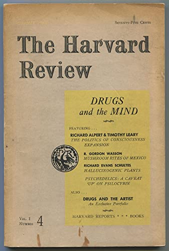 The Harvard Review. Vol. I, Number 4. Summer, 1963