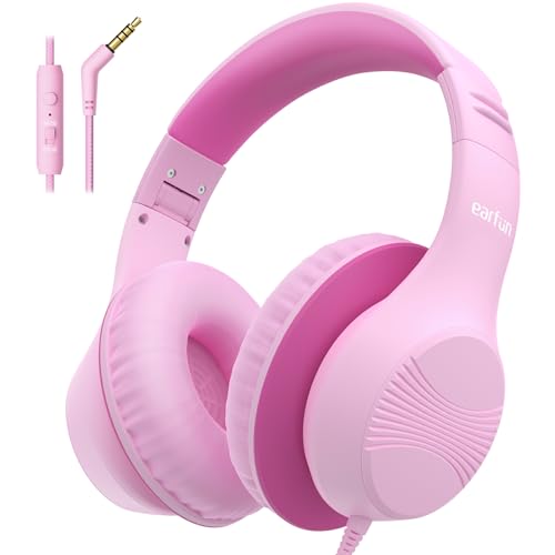 EarFun Kinder Kopfhörer, Over-Ear Kopfhörer für Kinder mit...