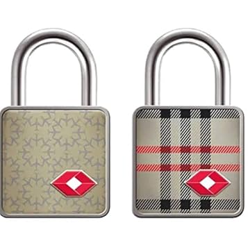 Papaiz, Cadeado TSA 2 Cadeados mesma chave
