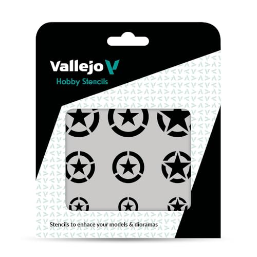 (VALST-AIR004) – AV Vallejo Stencils – USAF Marks 1:32, 1:48 & 1:72