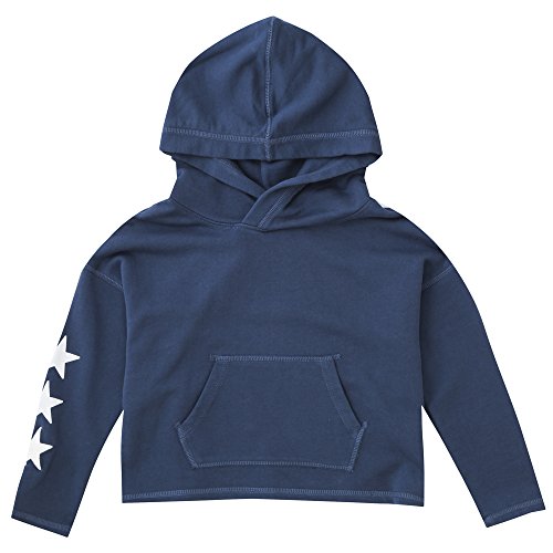 ポロ ラルフローレン キッズ トレーナー パーカー レディース フーディー DRAPEY TERRY-STAR HOODIE-TP-KNT GIRL （サイズ：S、カラー： NAVY） Polo Ralph Lauren [並行輸入品]