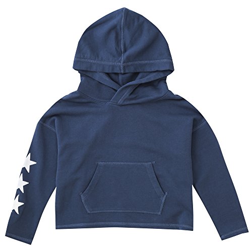 ポロ ラルフローレン キッズ トレーナー パーカー レディース フーディー DRAPEY TERRY-STAR HOODIE-TP-KNT GIRL （サイズ：M、カラー： NAVY） Polo Ralph Lauren [並行輸入品]