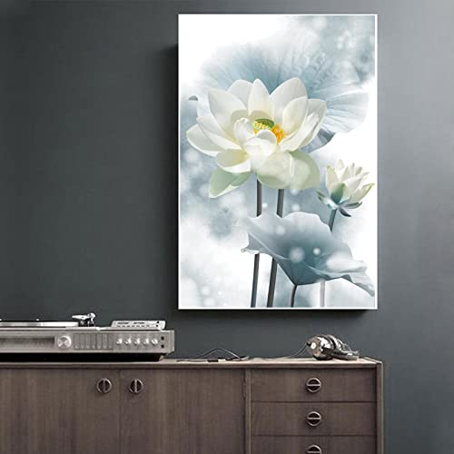 Toile Lotus Pool KEBIA impression d'art premium décoration maison