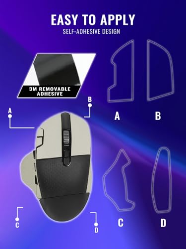 Grip anti-transpiration Logitech G604 bande souris réutilisable - 3