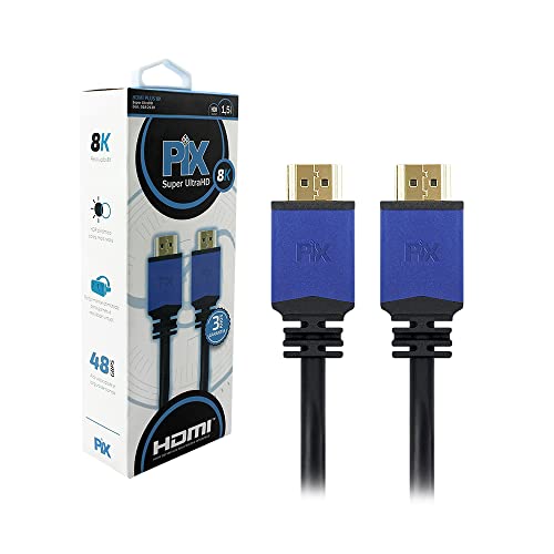 PIX Cabo HDMI Plus 2.1 PIX 8K HDR 19P, 1.5
