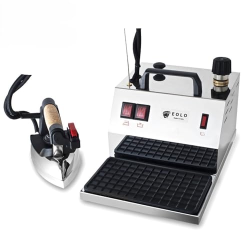 EOLO Centrale Vapeur GV04 INOX Professionnelle Fer à Repasser avec Pare-Vapeur Chaudière en...