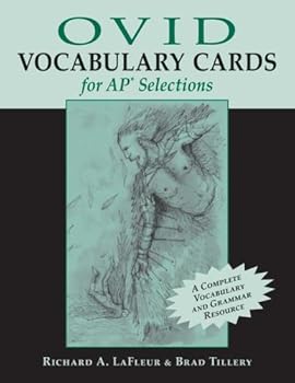 Paperback Ovid Vocabulary Cards AP Selections PB Book