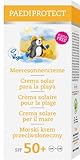 ALÉRGICA – Los ingredientes de la crema solar son especialmente respetuosos con la piel. La crema certificada cuida y protege la delicada piel del bebé de forma natural gracias a su alto factor de protección solar. La crema solar está probada dermatológicamente.