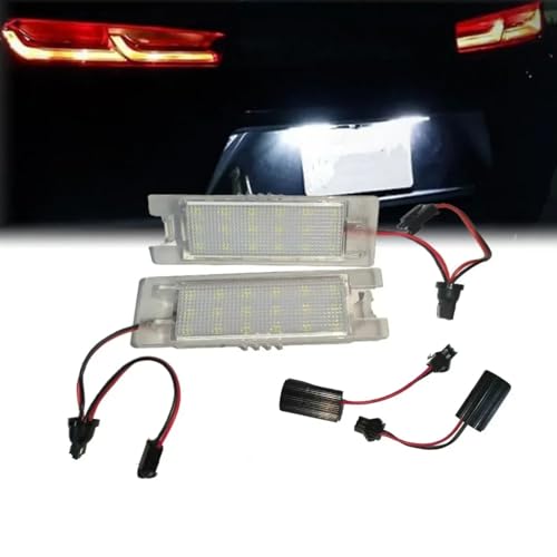 Luces de matrícula de repuesto para Opel Ampera, Meriva B e Insignia 4