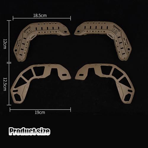Kit de rails latéraux pour casque résout le manque de fixations - 6