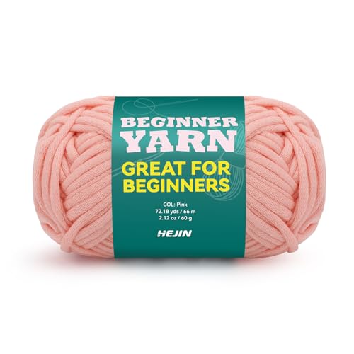 60g Pink Yarn for Crocheting and Knitting;66m...