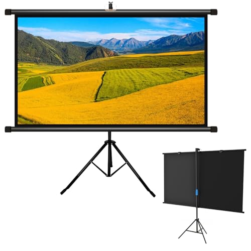 Pantalla de proyector con trípode 60 pulgadas 16:9
