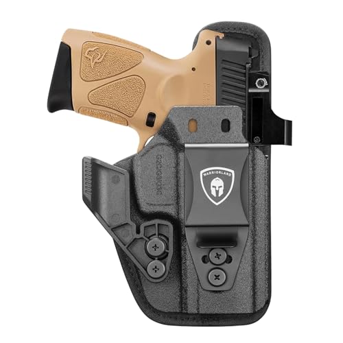 WARRIORLAND IWB Hybrid Holster, Fits Taurus G2C / G3C / G3 / G2s / G3X / G3XL / PT111 G2 / PT140 G2 - Optic Cut, Concealed Carry Holster, Adj. Height &Cant &Retention | Ultimate Comfort | Right Hand