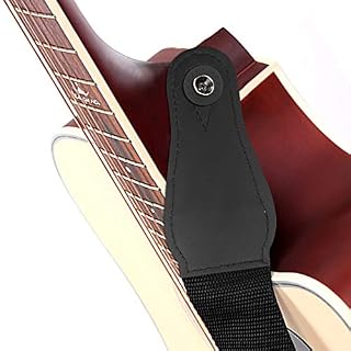 SourceTon Sangle de guitare avec 3 paires de verrous de sangle – de haute qualité – pour guitare basse, guitare… - Les Beatles, Paul McCartney, John Lennon, RIngo Starr, George Harrison SourceTon Sangle de guitare avec 3 paires de verrous de sangle - de haute qualité - pour guitare basse, guitare… – Image 2