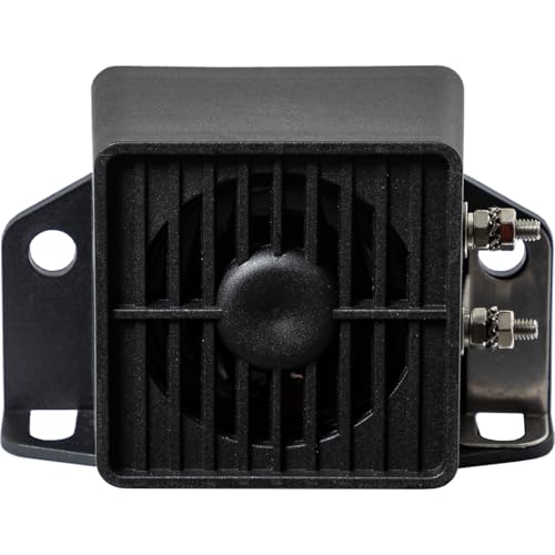 Buyers Products BA0972 Self-Grounding Backup Alarm For Truck, 97 dB, Heavy-Duty Loud Reverse Beeper For Commercial Vehicles, Pickup Trucks, Vans & More