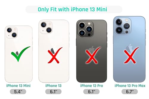 Coque iPhone 13 Mini GlamCase blanche en plastique rigide imprimé lama cactus - 7