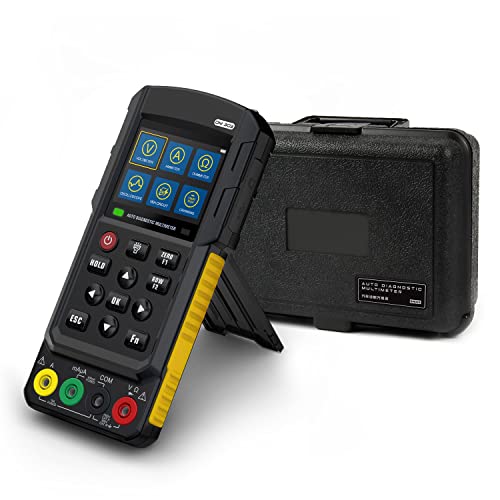 Auto Diagnostic Multimeter DM303 Car Circuit Tester AC/DC Voltage with Oscilloscope,K/CAN,Cranking,Analog Signal,Injector Test