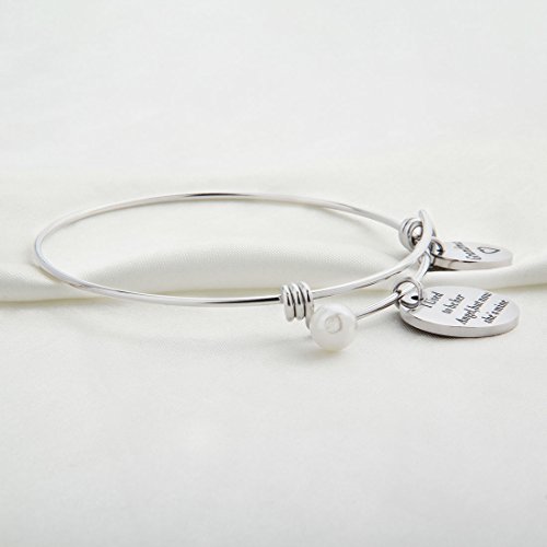 WUSUANED Memorial Jewelry I Used to Be His/Her Angel Bracelet in Memory of Loved One Grandpa Grandma Sympathy Gift4