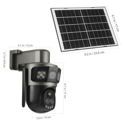 Cámara de seguridad solar exterior para proteger su hogar sin cables 3