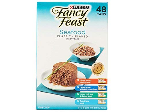 Fancy Feast Variety Pack Cat Food, 144 Ounce