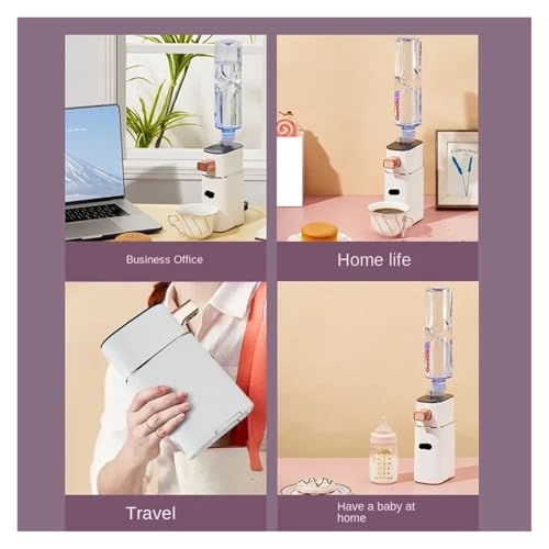 3s Instant Hot Water Dispenser do butelek mineralnych, Podgrzewacz pulpitu z kontrolą temperatury, Przenośna maszyna 220V do biurowych Podróże BabyDmowa herbata Kawa Kawa Quick Bezpieczna Oczyszczanie