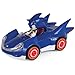 Produktbild NKOK Official Sonic The Hedgehog Movie Toys | Sega Racing Pull Back Speed Racer | Large Size Toy Car- Blue