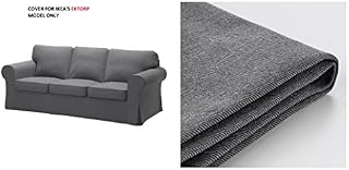 IKEA Cover for Ektorp Sofa, Nordvalla Dark Gray
