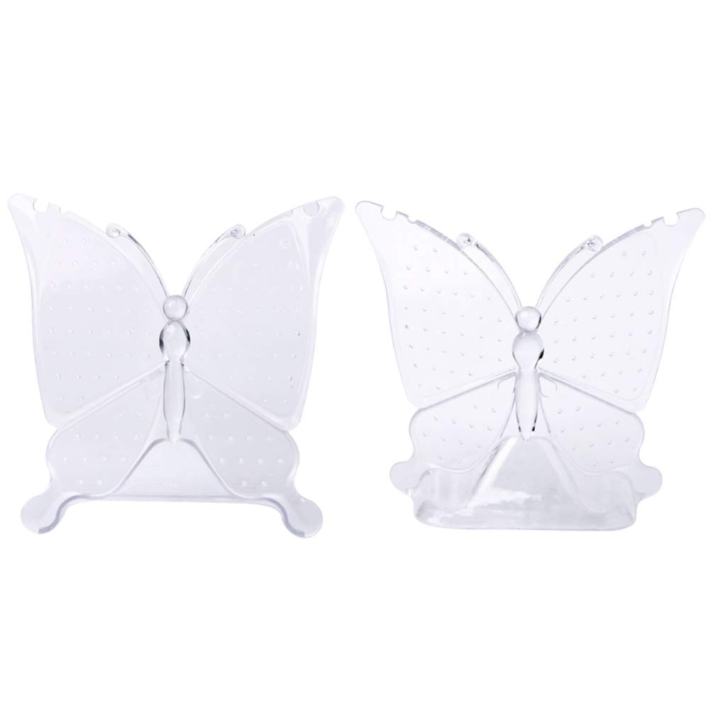 Expositor de Pendientes y aretes con 96 Agujeros (Transparente)