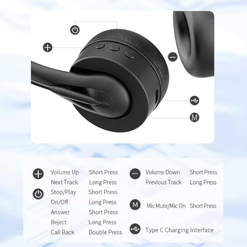 Auricular inalámbrico con micrófono compatible con Motorola Moto G 2026 miniatura 5