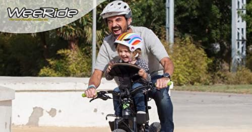 WeeRide Classic Safe Front Mounted Children's Bike Seat Ages 1-4 in Grey