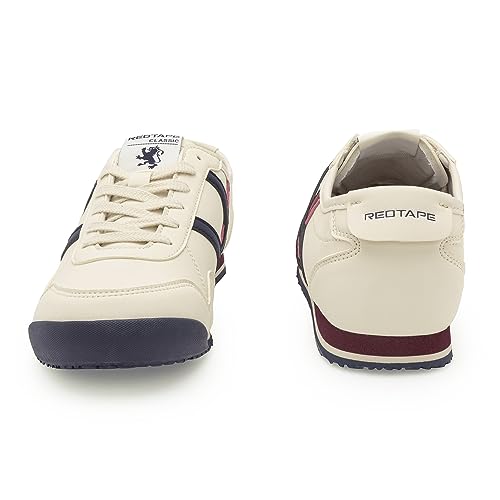 Red Tape Mens Rsl0195 Beige Sneakers - Image 5
