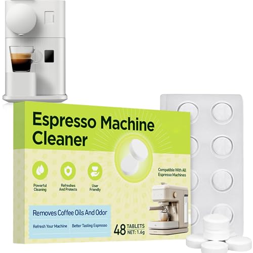 Zynphancer コーヒーマシン洗浄タブレット 水垢除去 スケール除去 黒色金属材? 10個入 (48タブ)