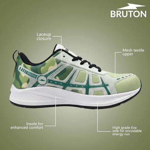 Image of BRUTON EVA Lite Sneakers Casual Shoes Walking Shoes for Men-Green