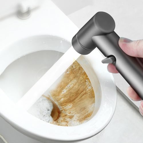 Ducha bidet para WC que soluciona el espacio con manguera extensible 6