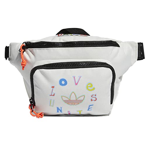 adidas Originals Originals Pride Sport Hip Pochete de cintura, Off White/Black/Semi Solar Red, tamanho único
