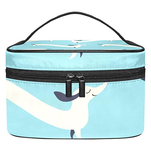 Trousse de maquillage pour dame avec chien saucisse accessoire voyage