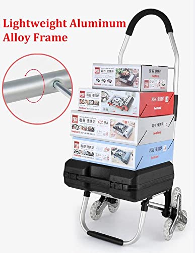 Tragbarer Trolley / Faltbarer Einkaufstrolley / 2 Schuss Marktwagen - 50 kg / A für Ladekapazität pro 2 Runden – Bild 5