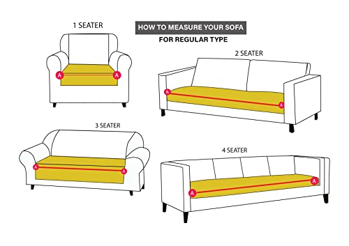 Image of Blue Sofa Cover Multicoloured Tassels:Corner Thick Fabric, Corner Sofa Seat & Back Cover, Designer:Fits 2+3 Seater+Corner Sofa, Coverage: Seat & Front Back -Set of 2 Seat Covers & 2 Back Covers