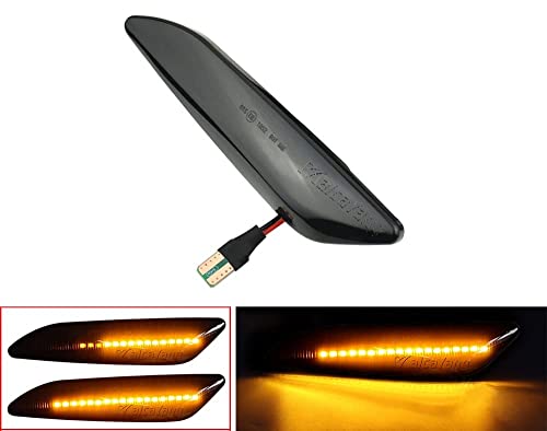 ✅ MONTAGGIO SEMPLICE E VELOCE: luci plag and play, il montaggio di queste frecce dinamiche non richiederà più di 10 minuti! Ti basterà semplicemente rimuovere le tue lampadine e inserire questi indicatori progressivi di direzione! NESSUNA MODIFICA RICHIESTA! Il kit proposto in vendità è CANBUS quindi non mostrerà NESSUN ERRORE sul computer di bordo. Il kit è impermeabilizzato in modo da consentire un corretto funzionamento anche sotto la pioggia.