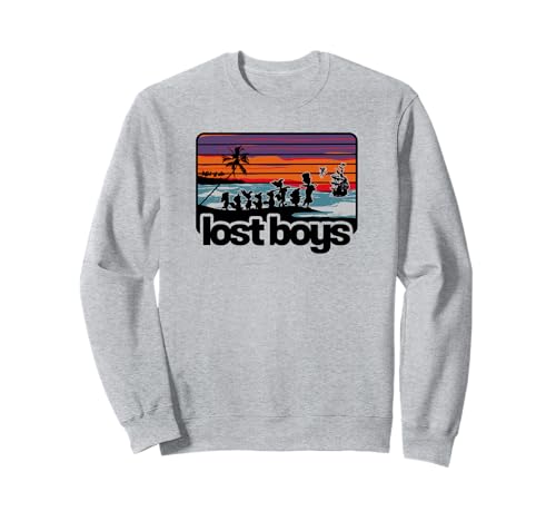 Sweatshirt Disney Peter Pan Lost Boys pull à rayures colorées vêtement pop culture