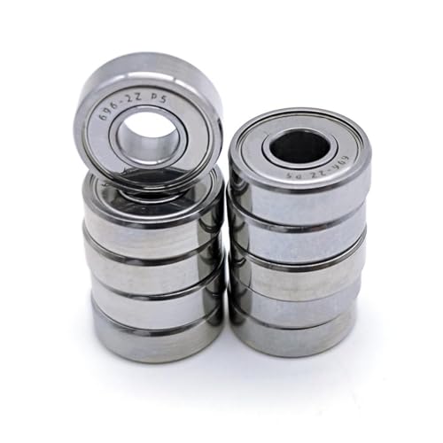 Rodamientos rígidos de bolas ABEC-5 con doble blindaje metálico 10 uds 5