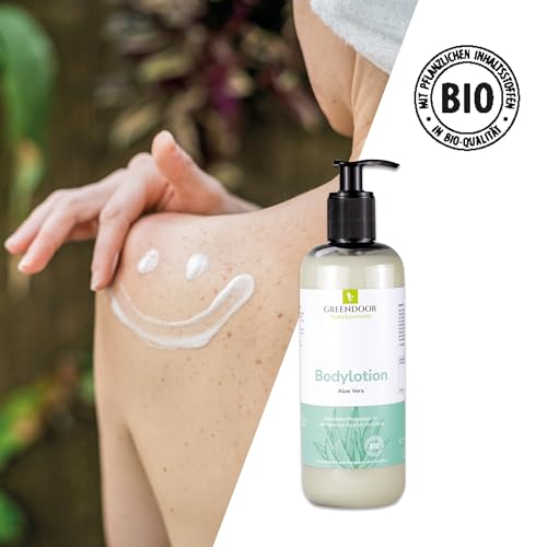 Greendoor Bodylotion Aloe Vera – 500ml Naturkosmetik im Sparpack