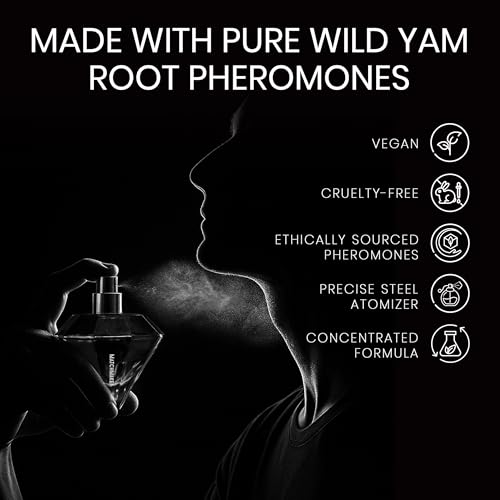 Image of Eye Of Love Matchmaker Black Diamond Pheromone Parfum, 30ml, Unisex Fragrance with Androstenol to attract Her.